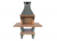 Ref. 100AA Normale - 125 cm x 57 cm x 200 cm, LxLxH | Grill 54 cm x 40 cm, LxL | 440 kg